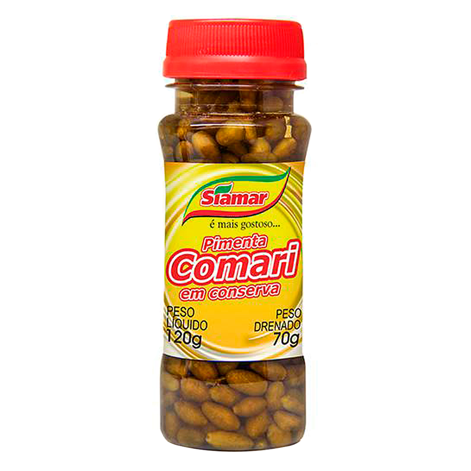 Pimenta Comari em Conserva Siamar Frasco 70g&nbsp;