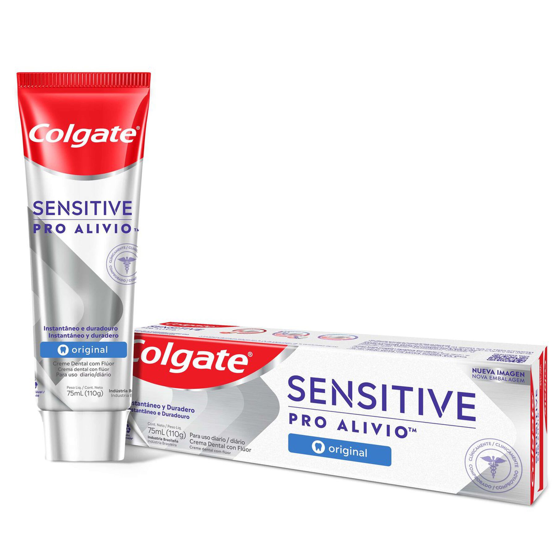 Creme Dental para Sensibilidade Colgate Sensitive Pro Alívio Original 110g