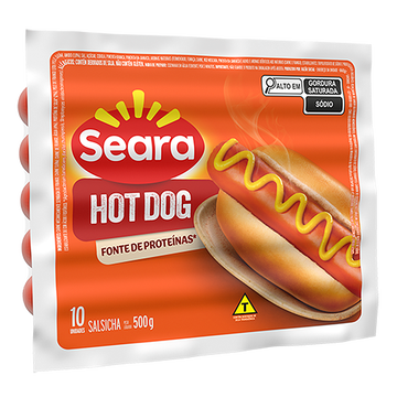 Salsicha Hot Dog Cry Seara 500g
