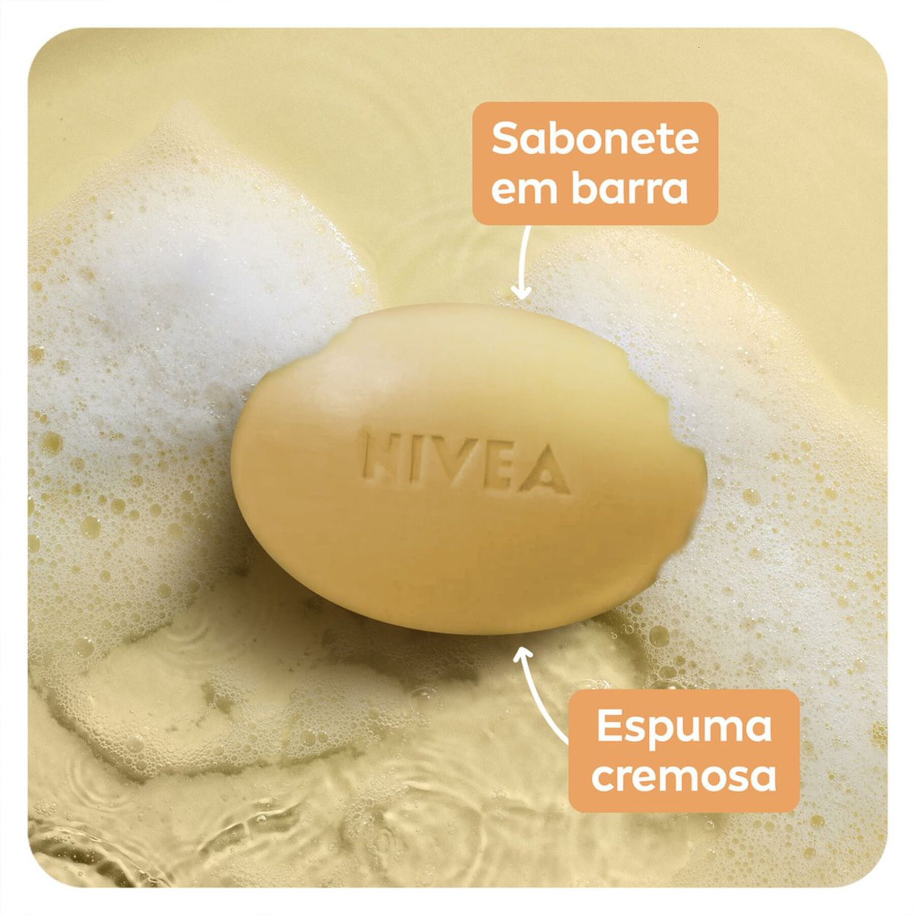 Sabonete em Barra Hidratante Aveia Nivea Pacote 85g
