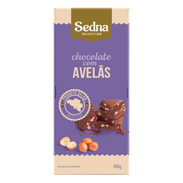 Chocolate com Avelãs Sedna Selection 100g