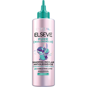 Shampoo Micelar Antioleosidade Pure Hialurônico Elseve L'Oréal Paris 300ml 