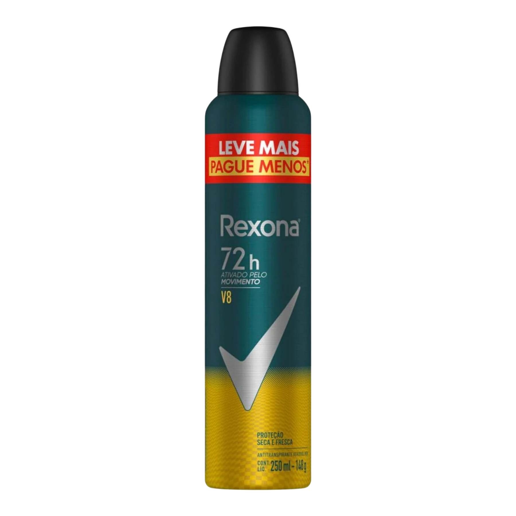 Desodorante Antitranspirante Aerossol Rexona Men V8 250ml