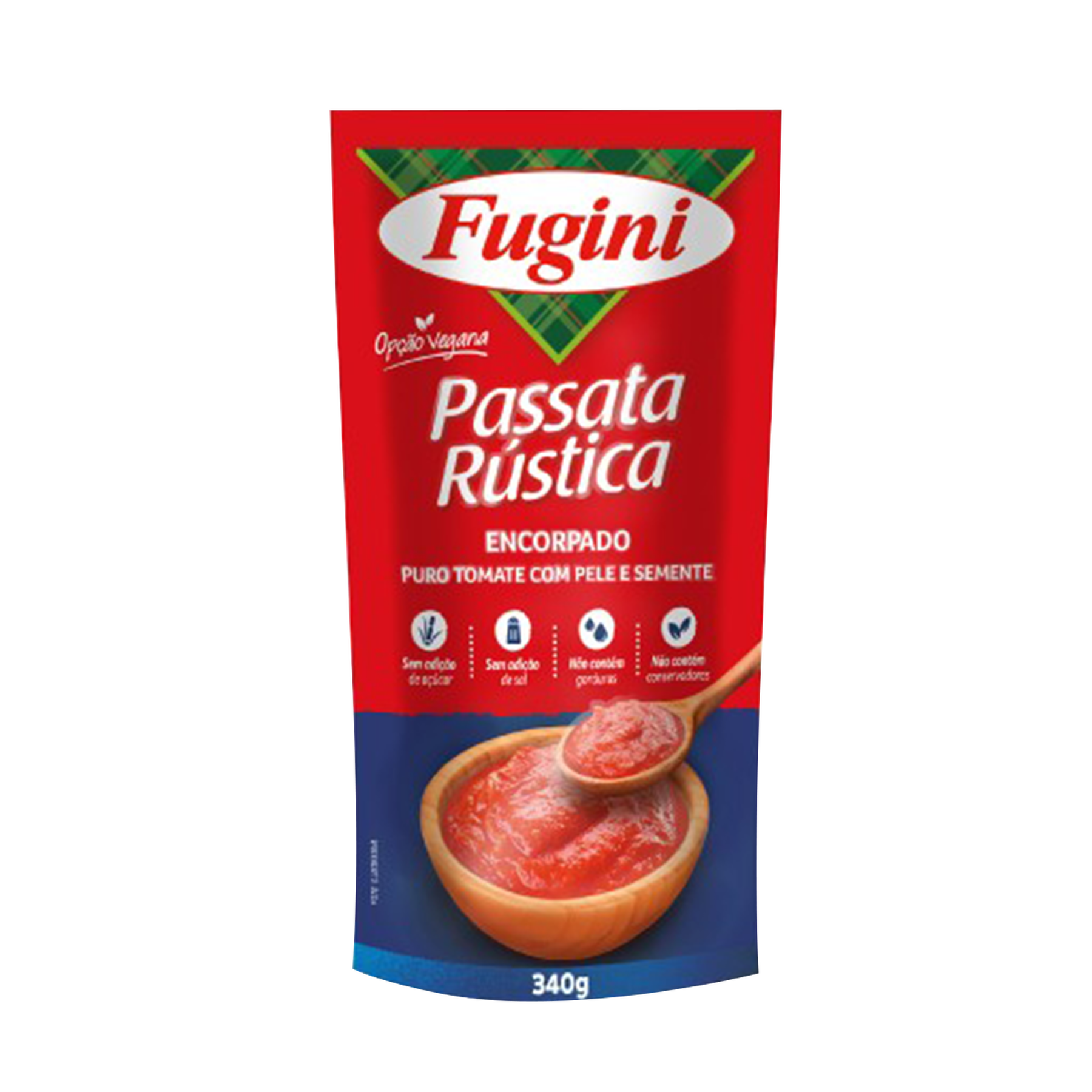 Passata de Tomate Rústica Fugini 340g