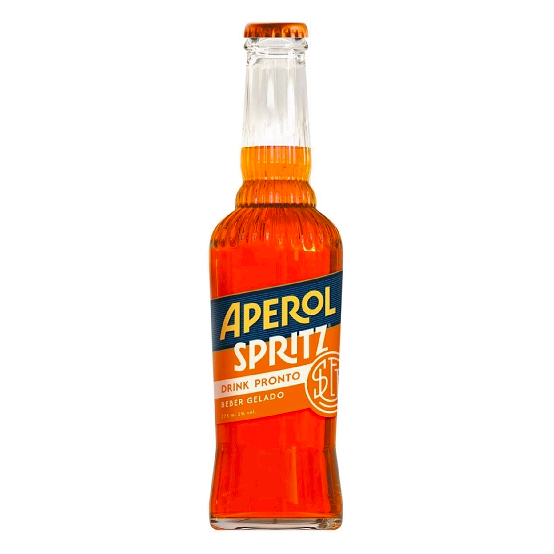 Aperitivo Spritz Drink Pronto Aperol Garrafa 275ml