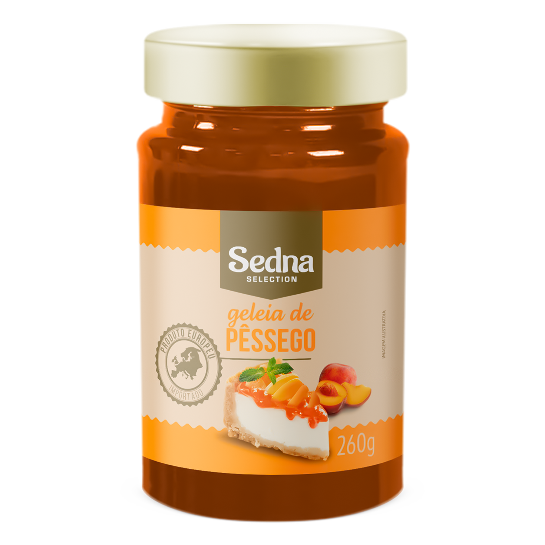 Geleia de Pêssego Sedna 260g