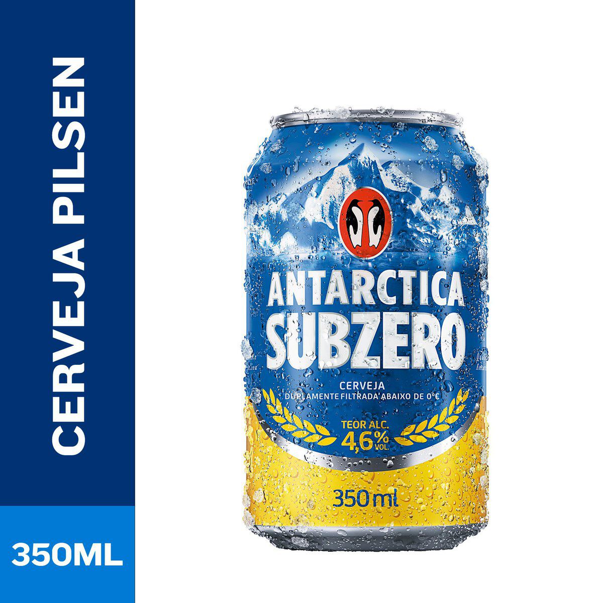 Cerveja Antarctica Sub Zero Lata 350ml