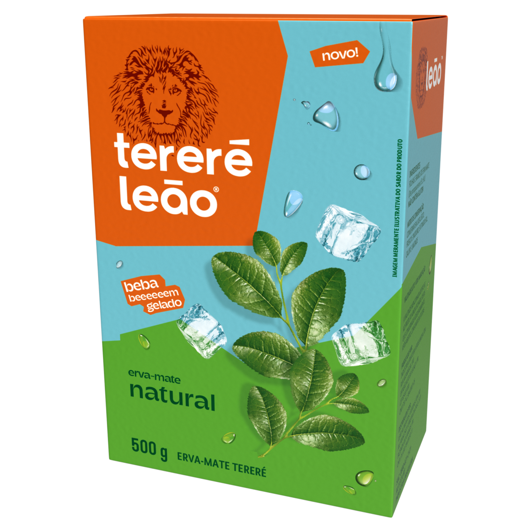 Erva Mate Tereré Natural Leão Caixa 500g