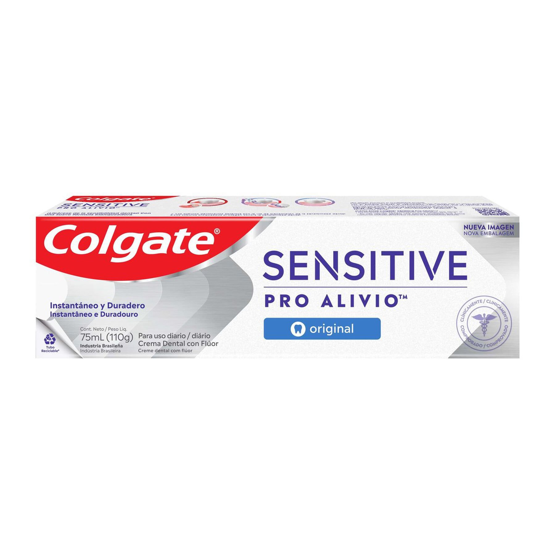 Creme Dental para Sensibilidade Colgate Sensitive Pro Alívio Original 110g