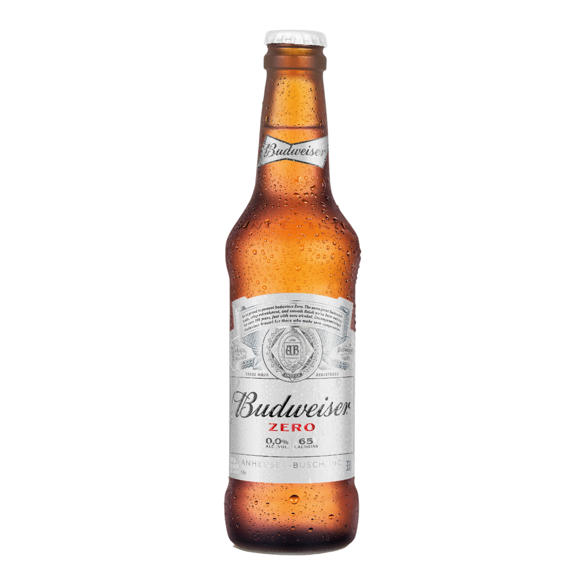 Cerveja Budweiser Zero &Aacute;lcool Long Neck 330ml