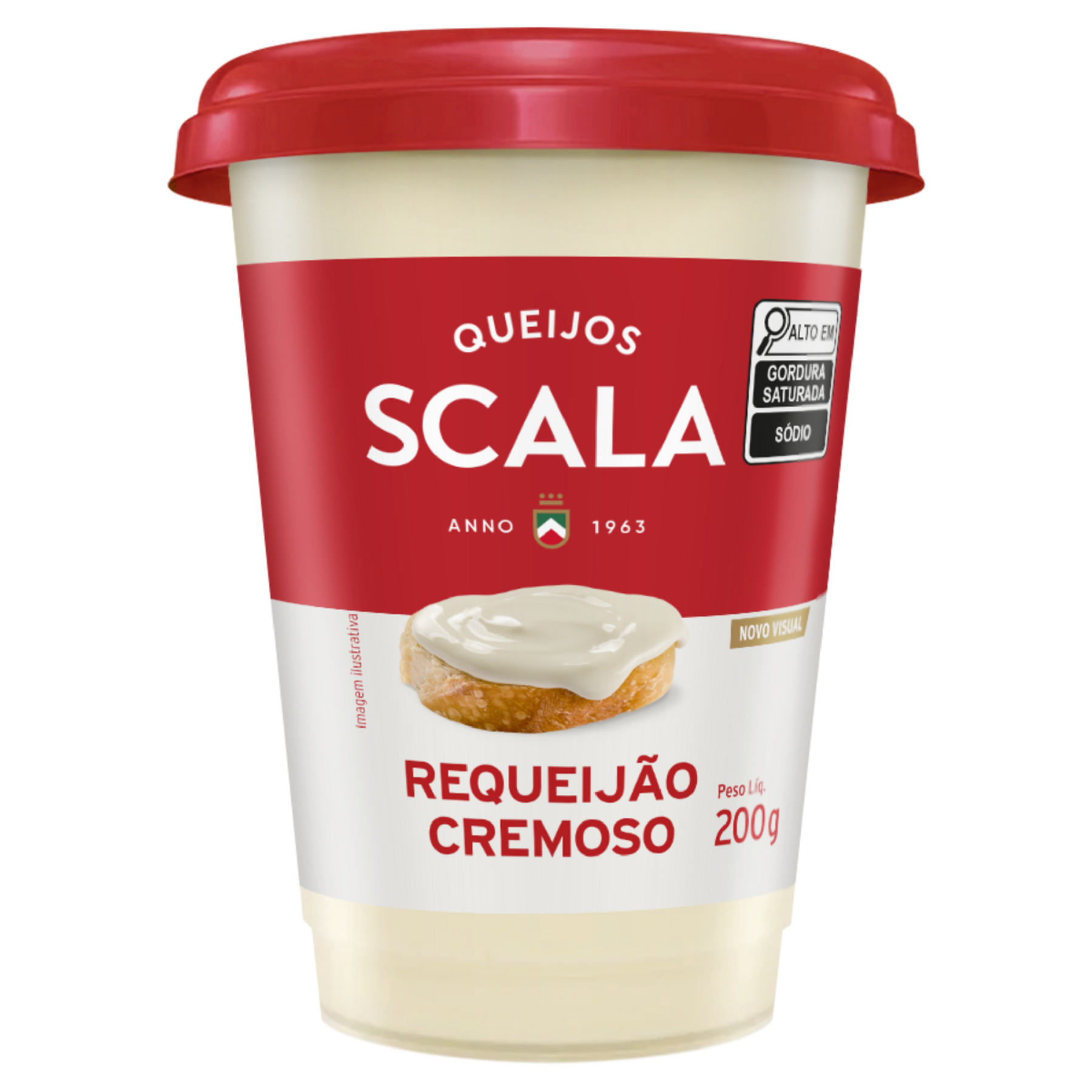 Requeij&atilde;o Cremoso Tradicional Scala Copo 200g