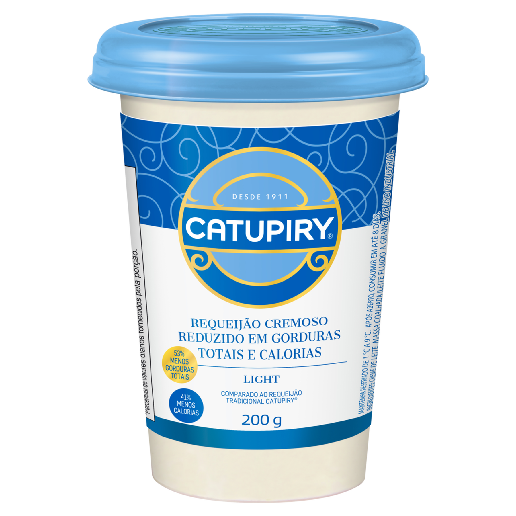 Requeijão Cremoso Light Catupiry Copo 200g