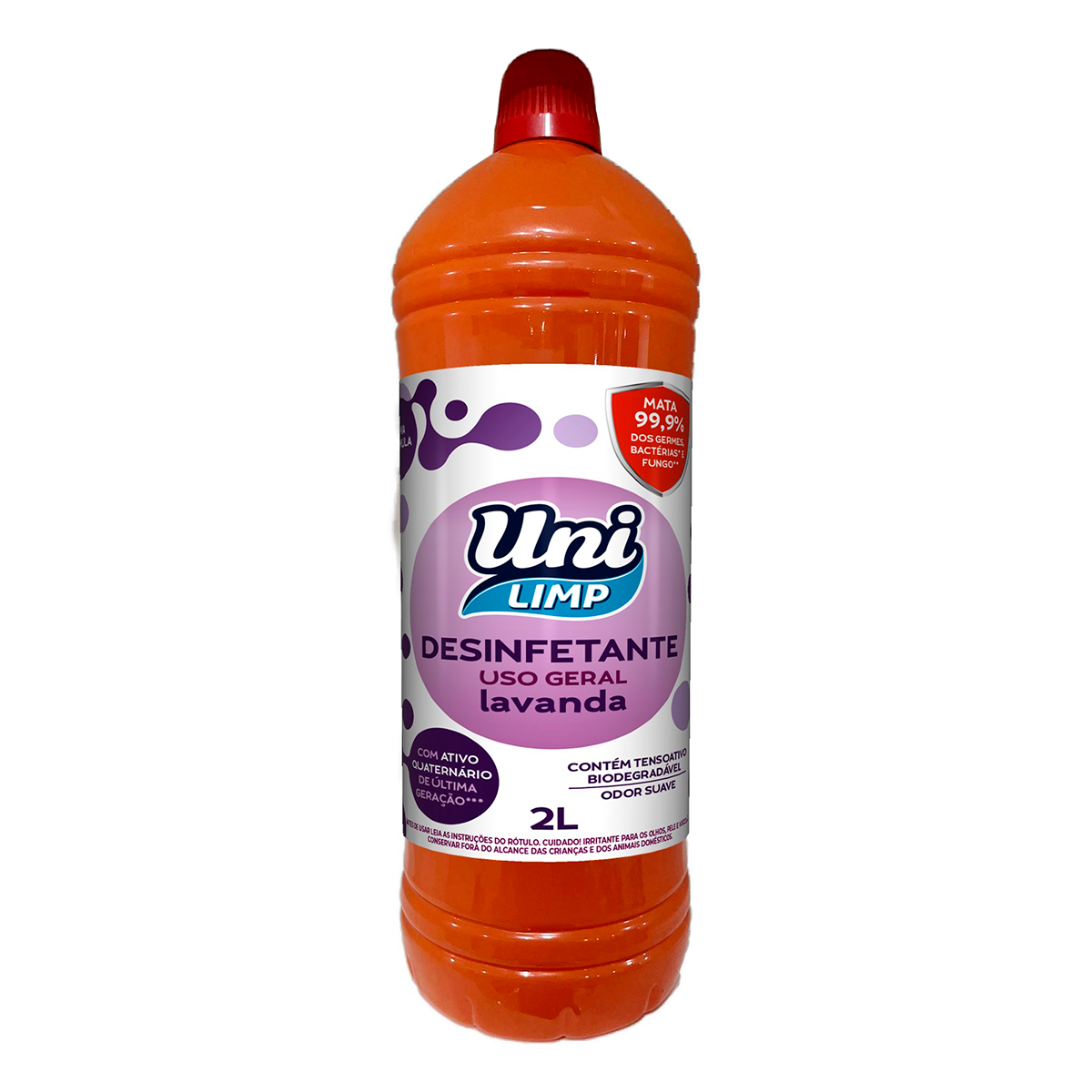 Desinfetante Uso Geral Lavanda Uni Limp 2l