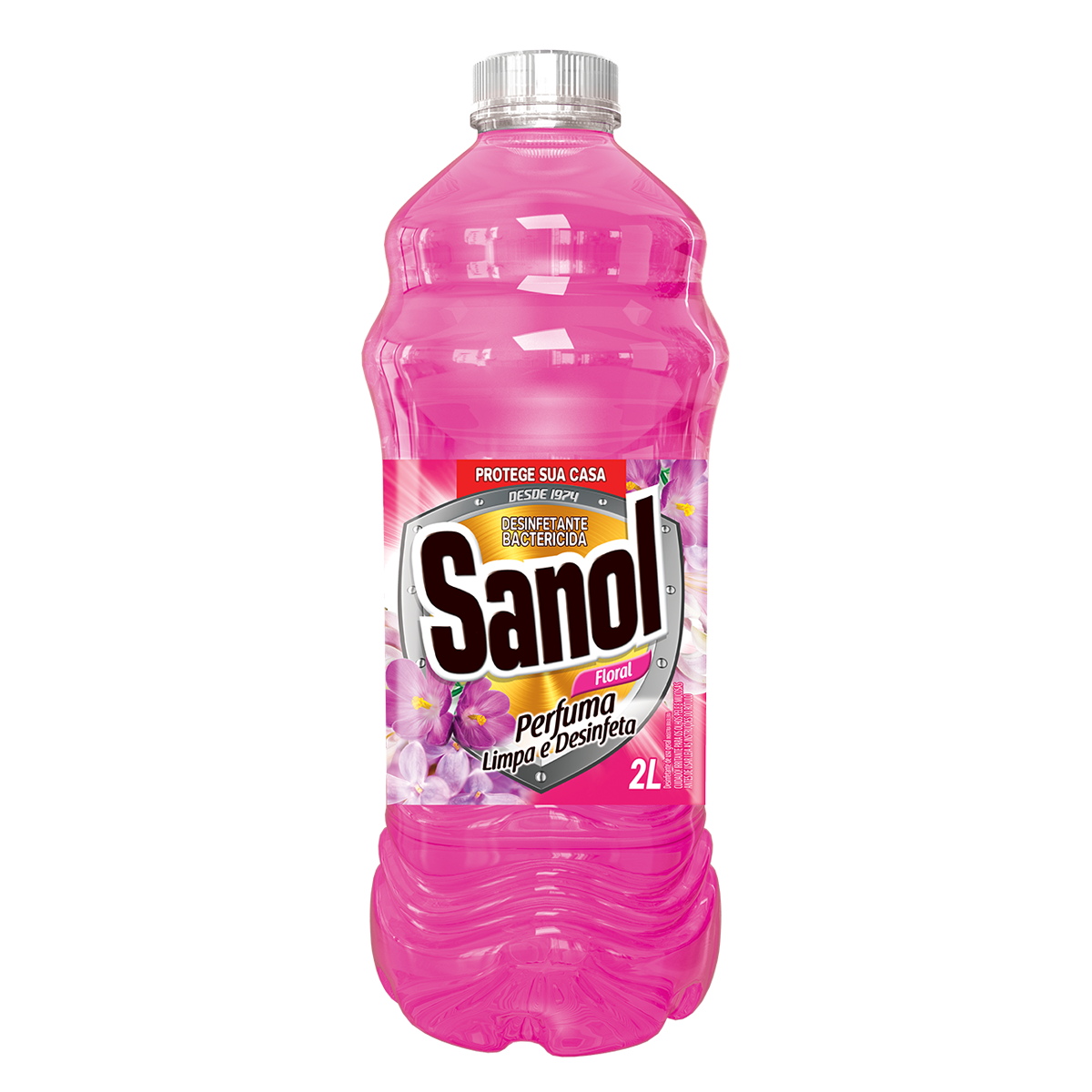 Desinfetante Multiuso Bactericida Floral Sanol Frasco 2l