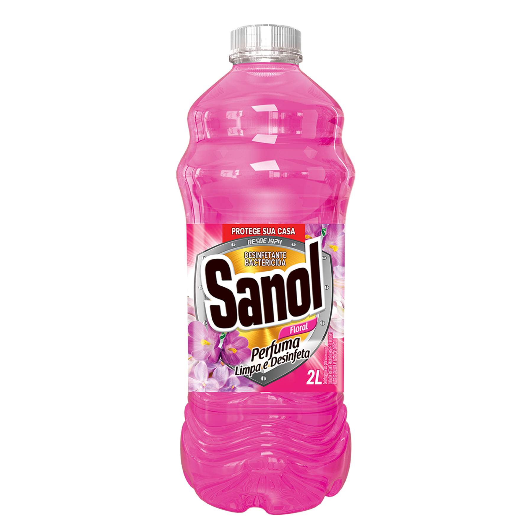 Desinfetante Multiuso Bactericida Floral Sanol Frasco 2l