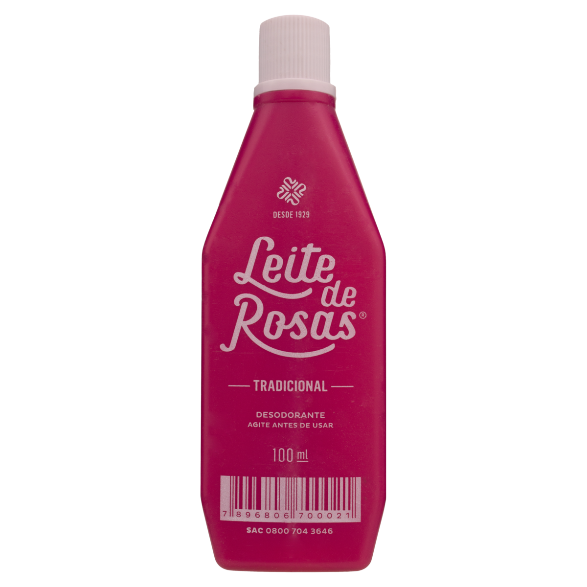 Lo&ccedil;&atilde;o de Limpeza Tradicional Leite de Rosas 100ml