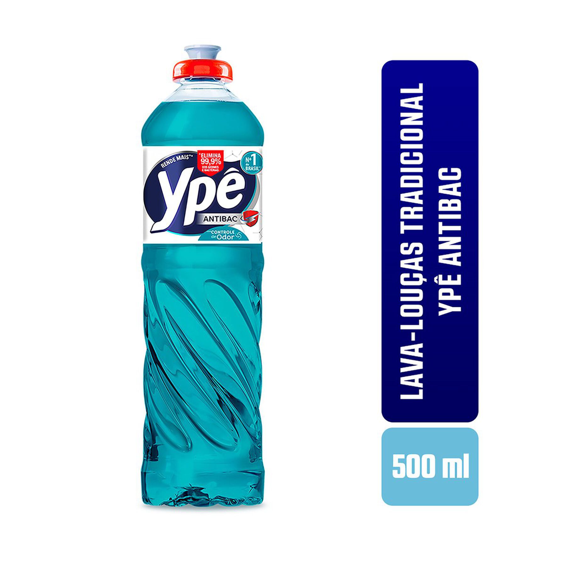 Detergente Líquido Ypê Antibac Squeeze 500ml 