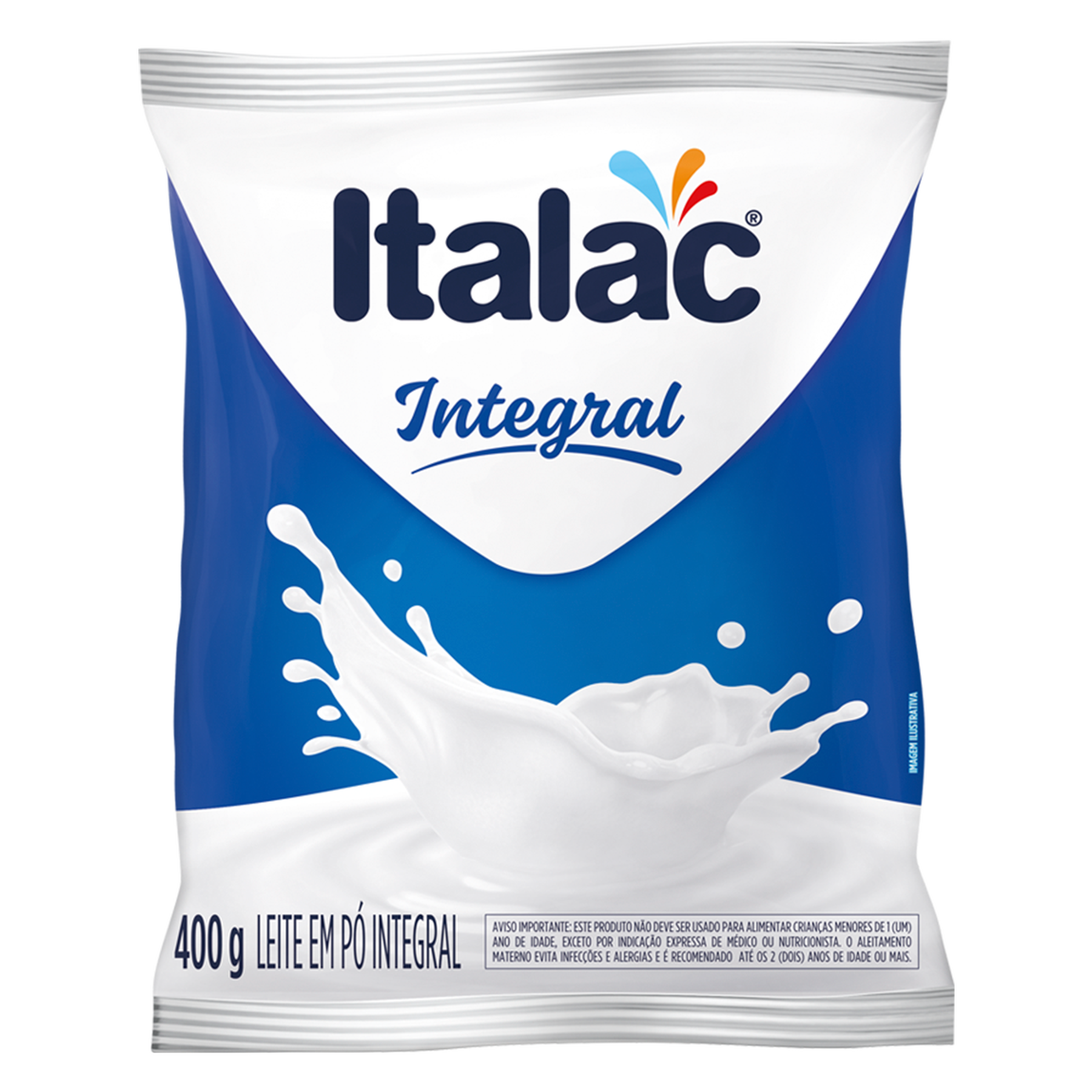 Leite Pó Integral Italac Pacote 400g