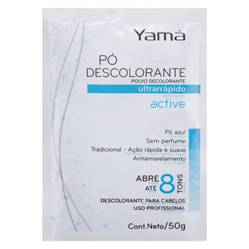 Descolorante Active sem Perfume Pó Yamá Envelope 50g