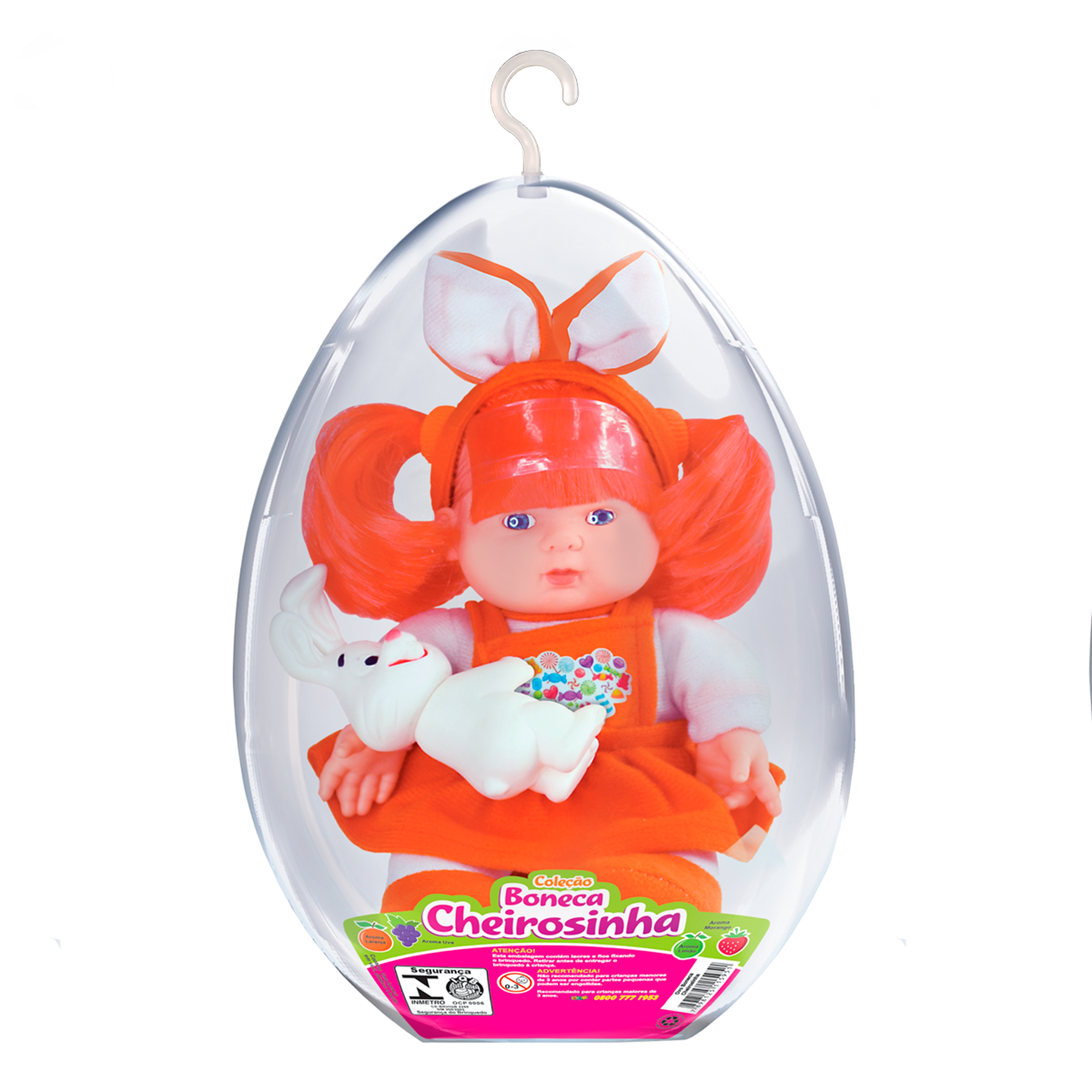 Ovo de Brinquedo Boneca Cheirosinha (M) - Sortido