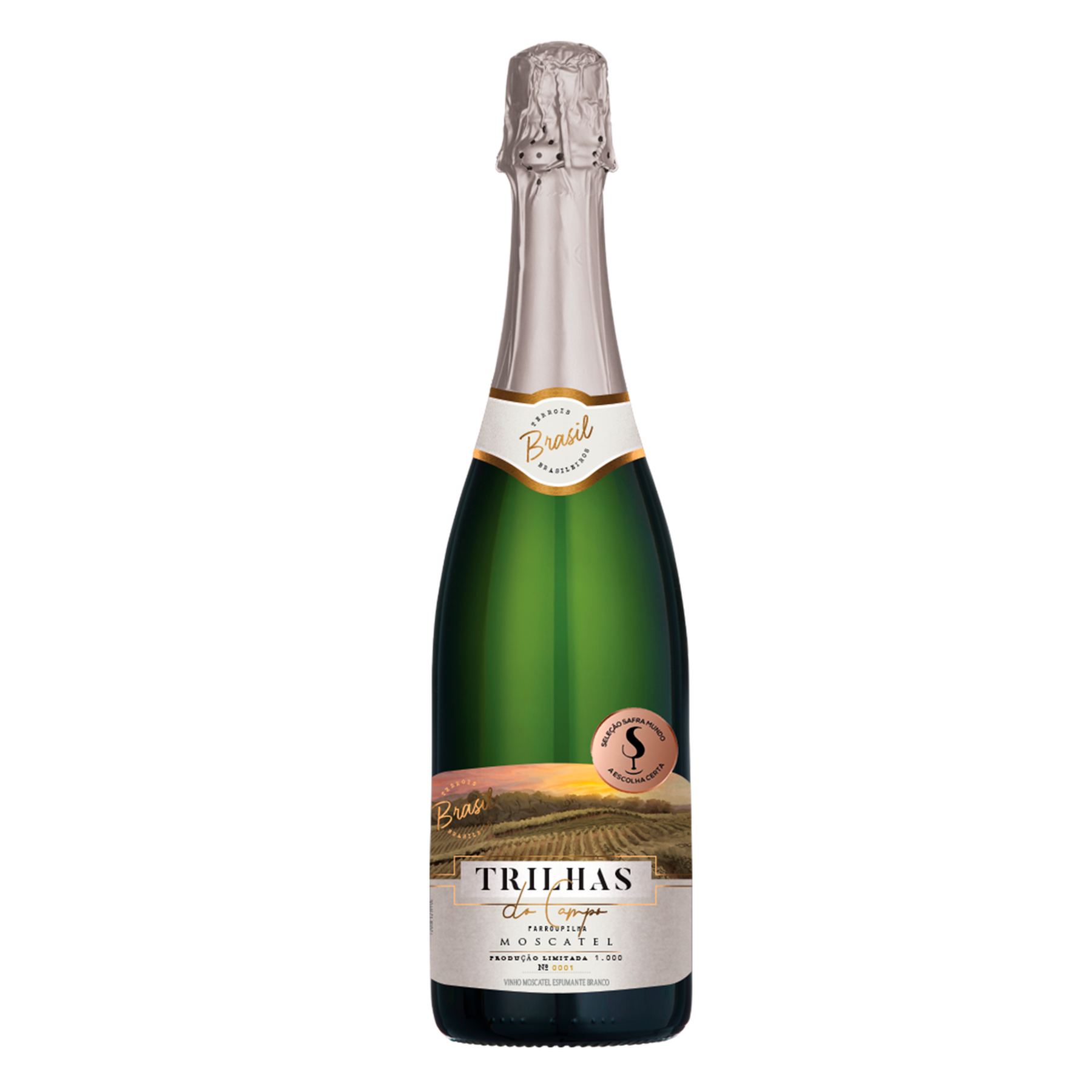 Vinho Branco Moscatel Trilhas do Campo Garrafa 750ml