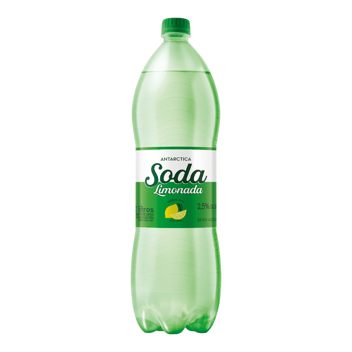 Refrigerante Limonada Zero A&ccedil;&uacute;car Soda Antarctica Garrafa 2l