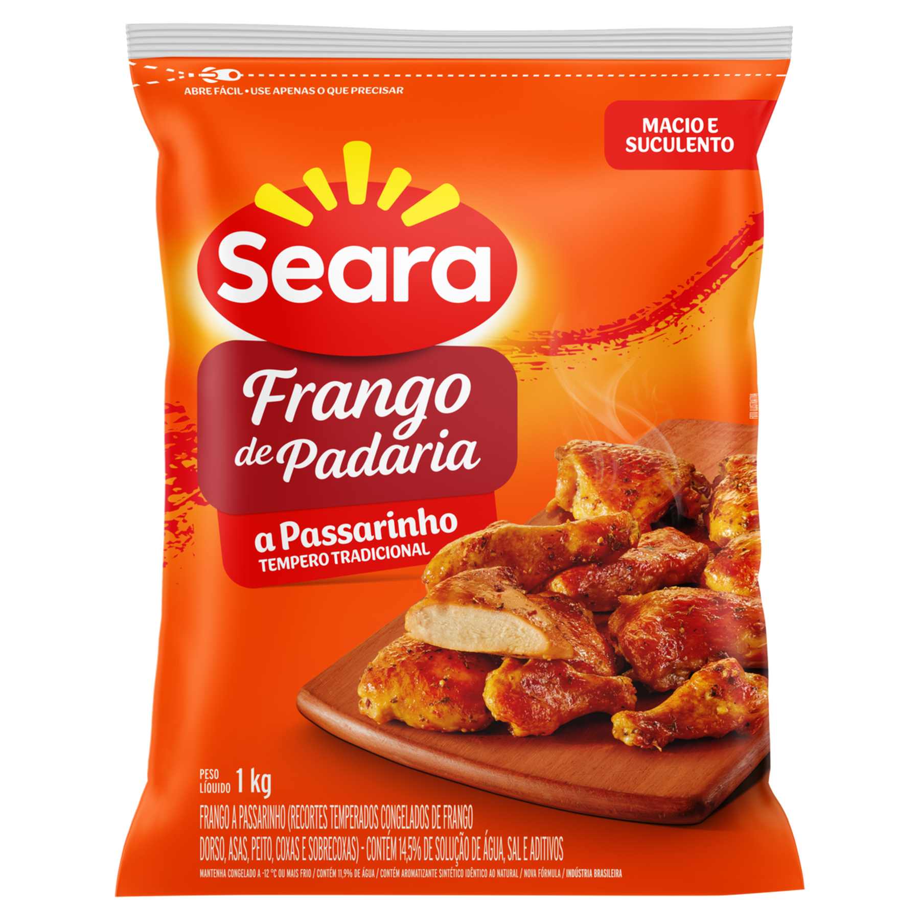 Frango de Padaria a Passarinho Tempero Tradicional Seara Pacote 1kg&nbsp;