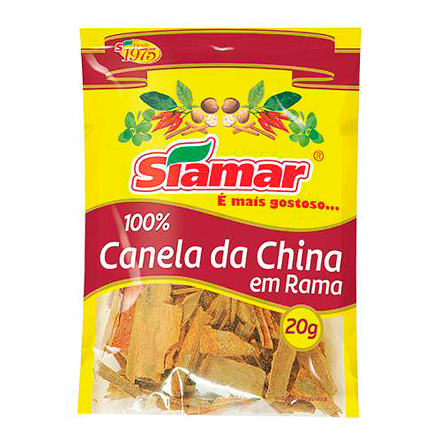 Canela da China em Rama Siamar 20g