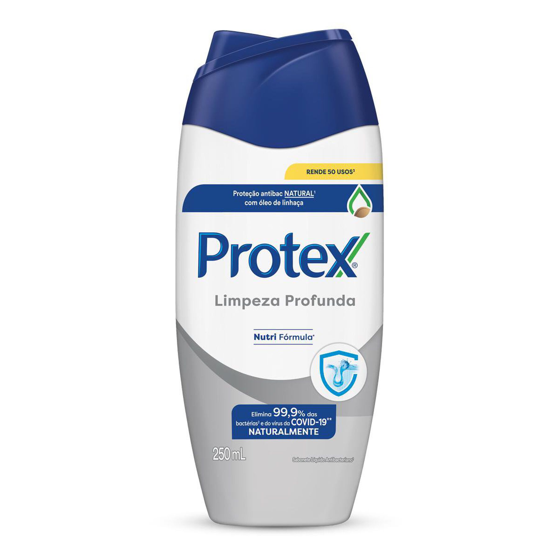 Sabonete Líquido Antibacteriano Protex Limpeza Profunda Frasco 250ml