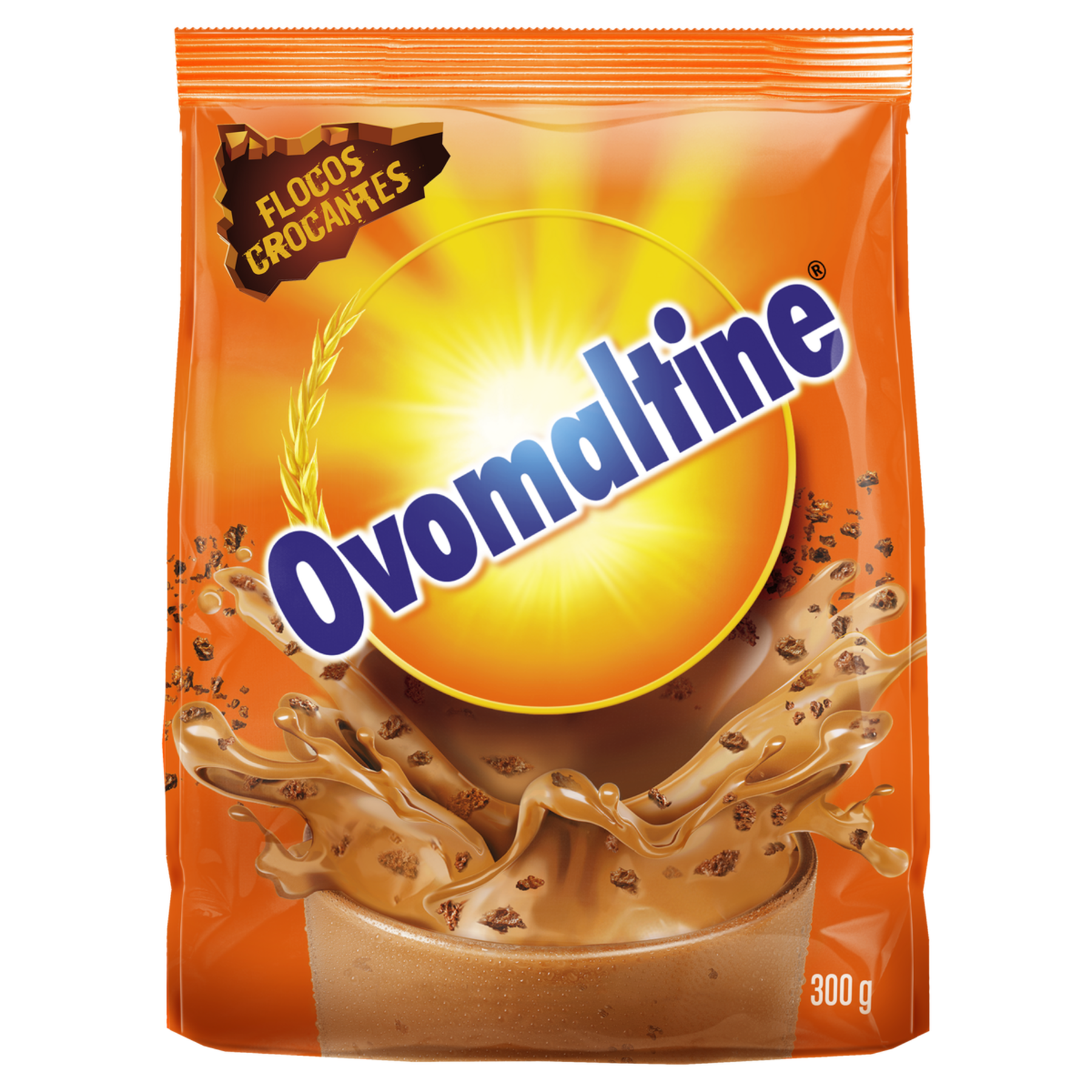 Achocolatado Flocos Crocantes Ovomaltine Sach&ecirc; 300g