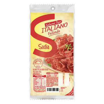 Salame Italiano Fatiado Sadia 100g