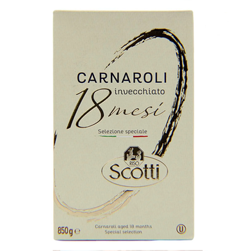 Arroz Carnaroli Premium Scotti Caixa 850g