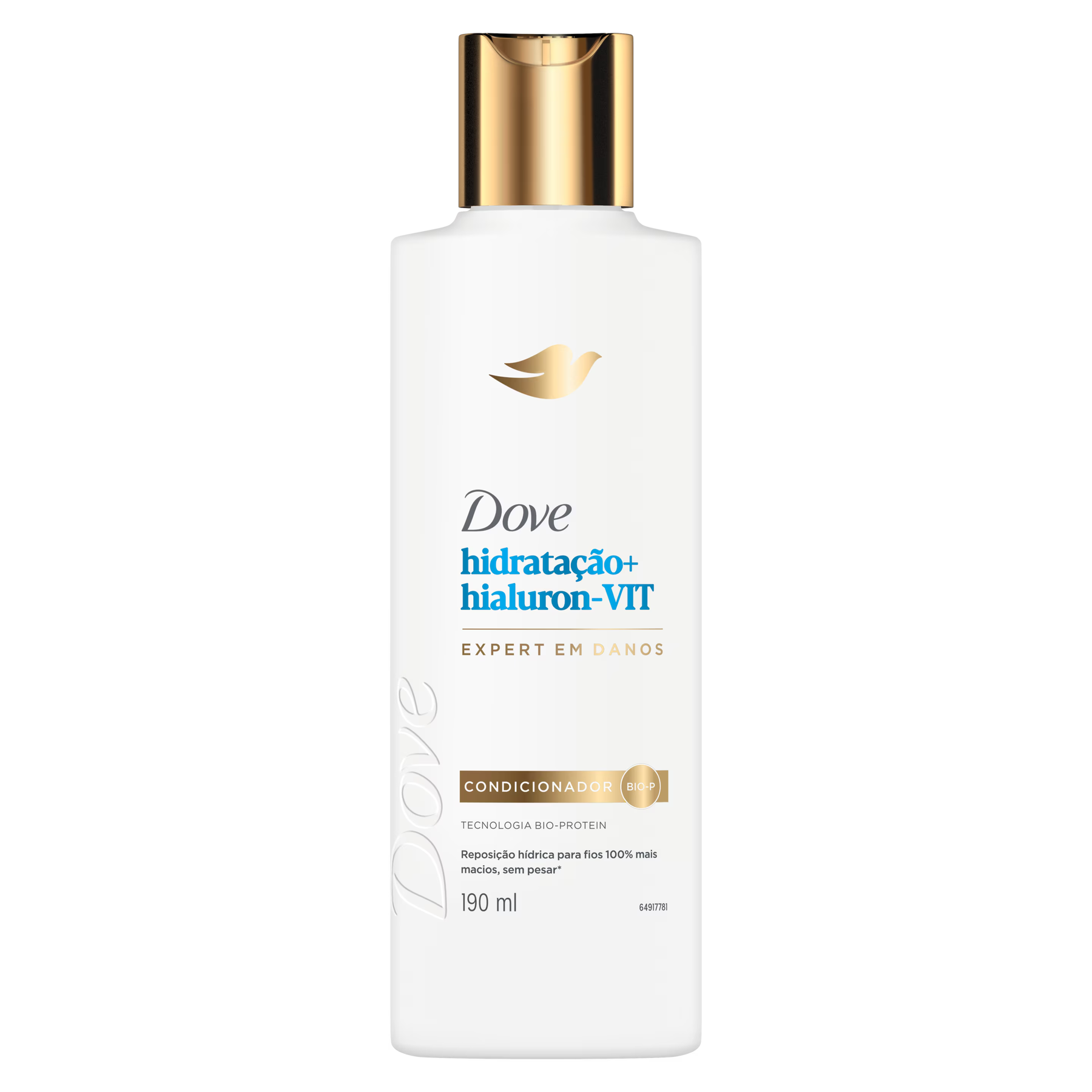 Condicionador Dove Hidrata&ccedil;&atilde;o + Hialuron-VIT Frasco 190ml