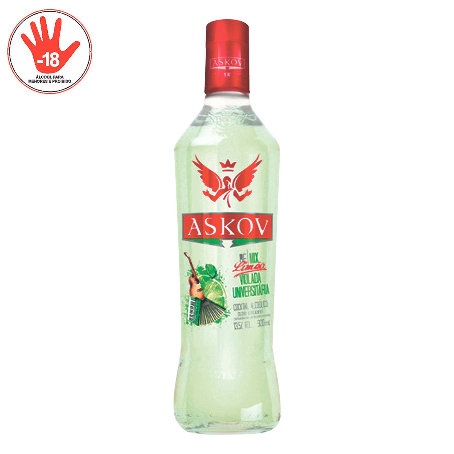 Vodka Limão Askov 900ml