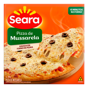 Pizza Mussarela Seara 440g