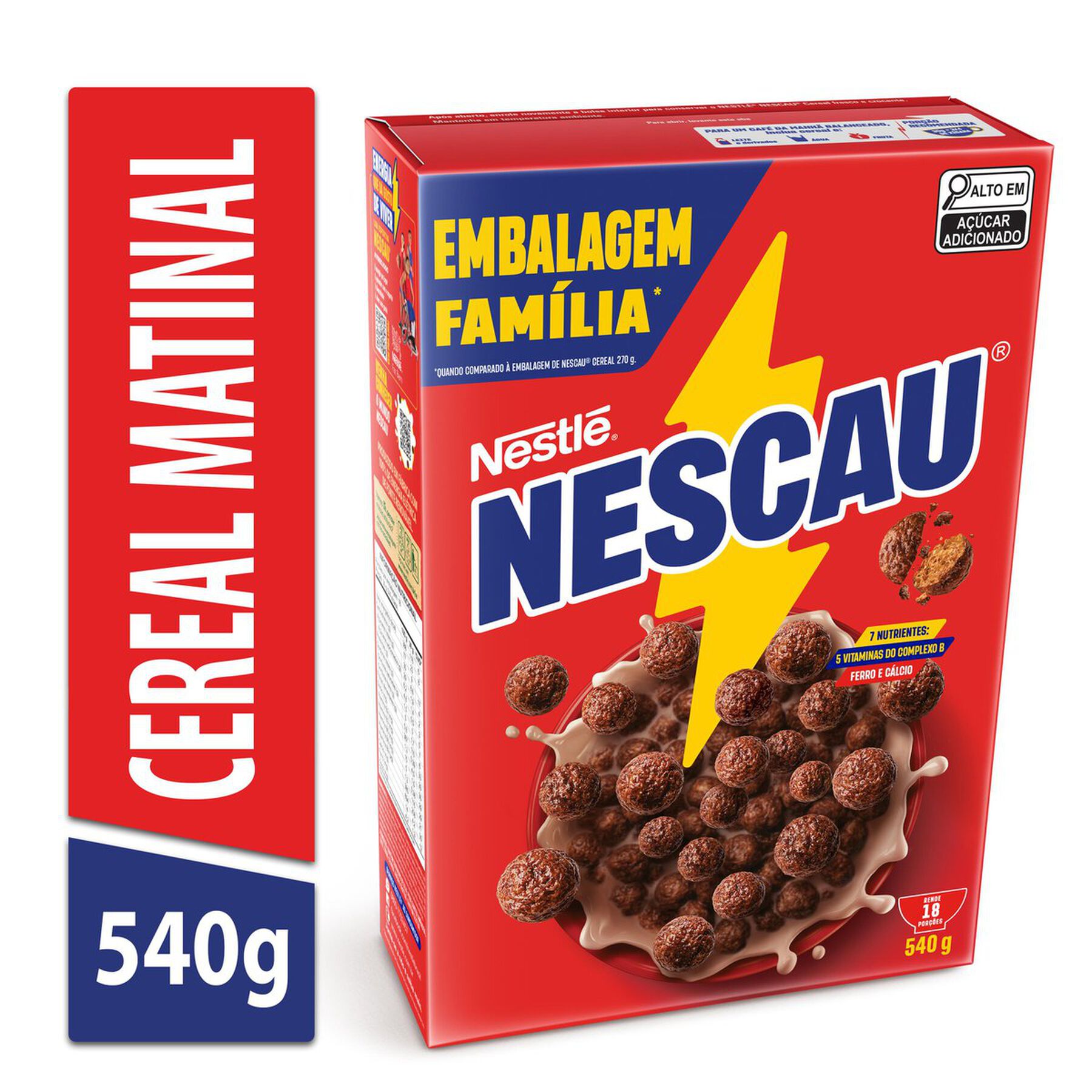 Cereal Matinal Nescau 540g&nbsp;