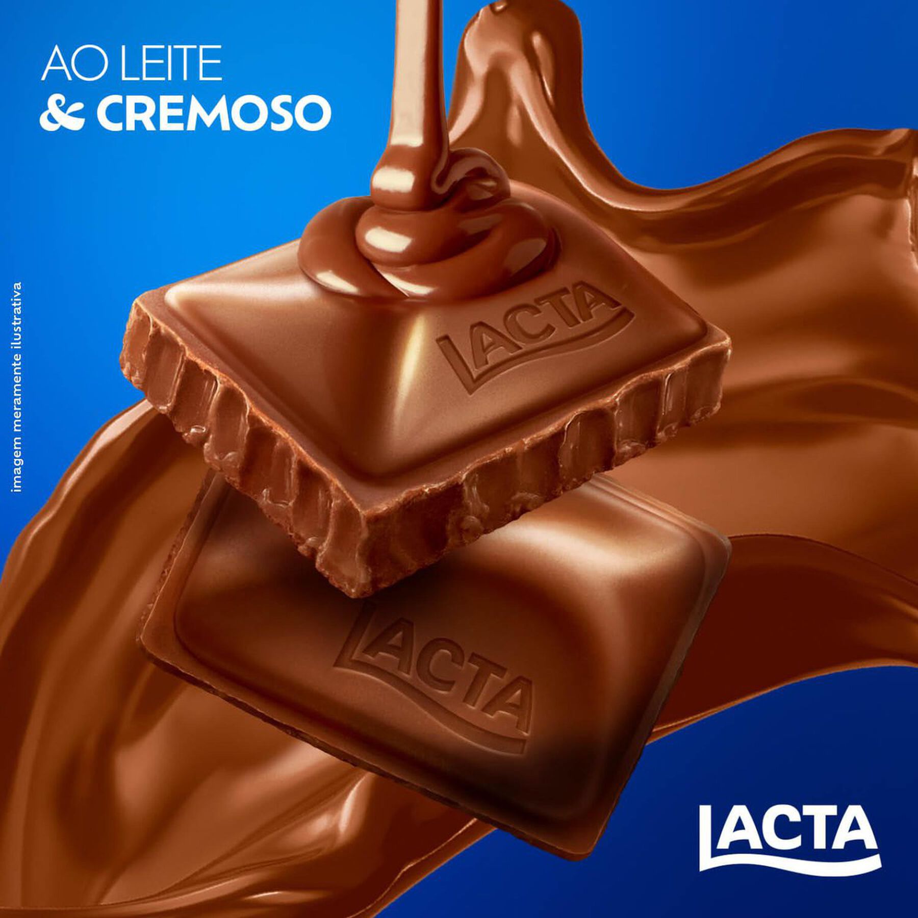 Chocolate ao Leite Lacta 240g C/3 Unidades - Embalagem Leve 3 Pague Menos