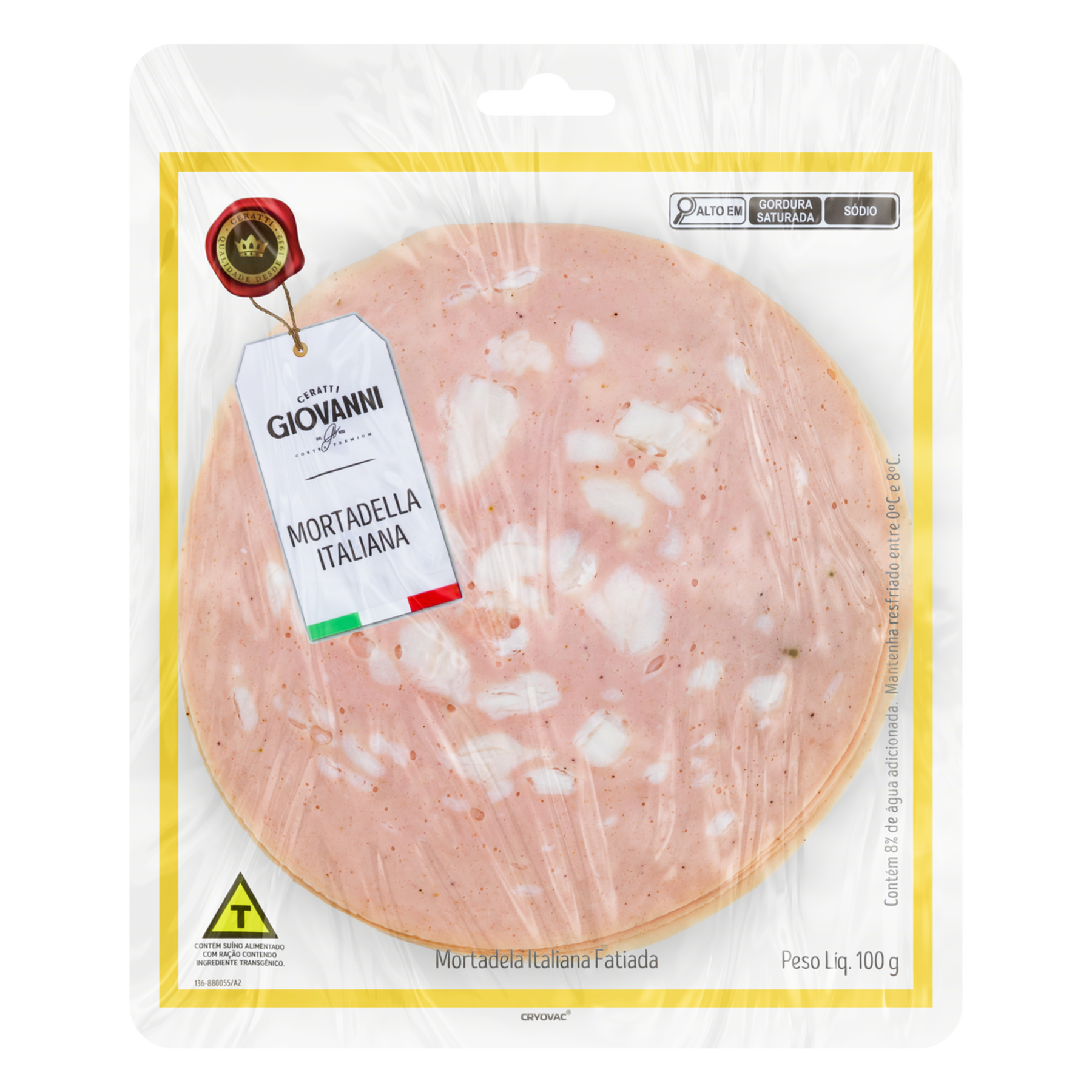 Mortadela Italiana Giovanni Ceratti 100g