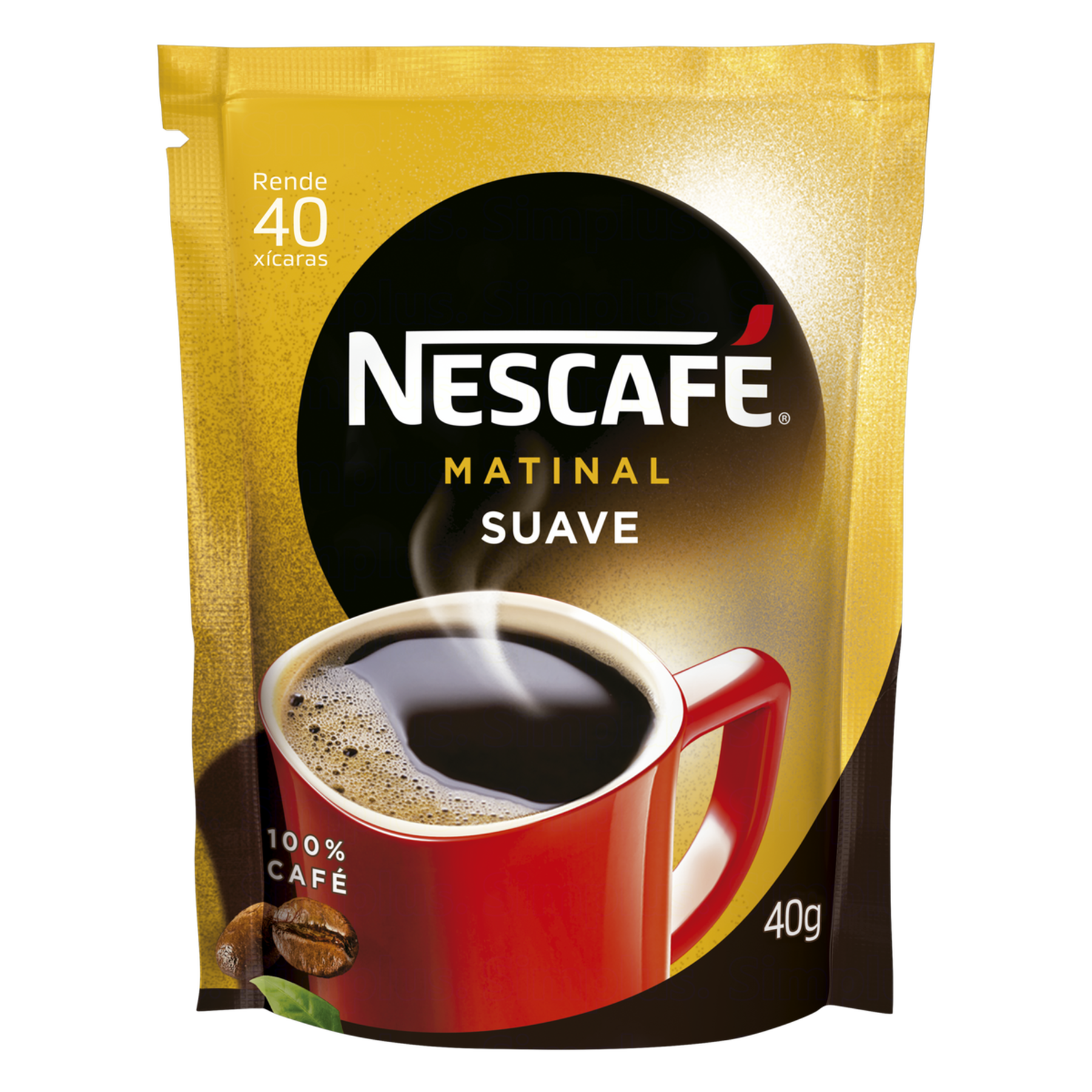 Café Solúvel Suave Matinal Nescafé Sachê 40g
