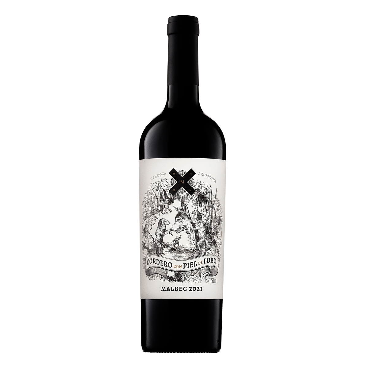 Vinho Tinto Malbec Cordero con Piel de Lobo Garrafa 750ml