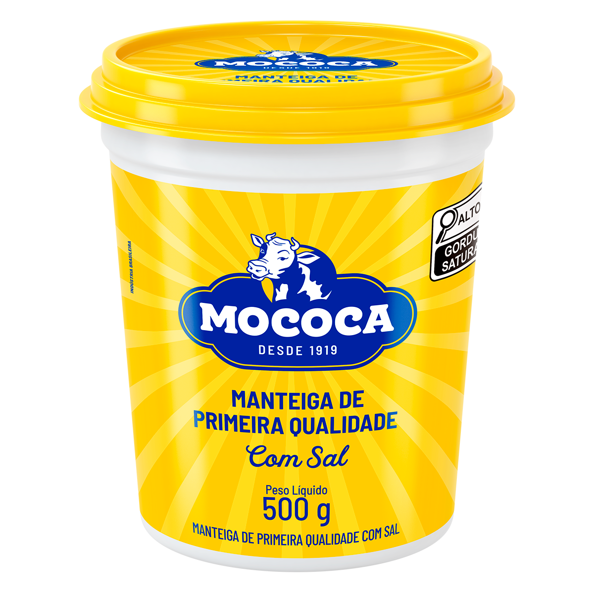 Manteiga com Sal Mococa Pote 500g
