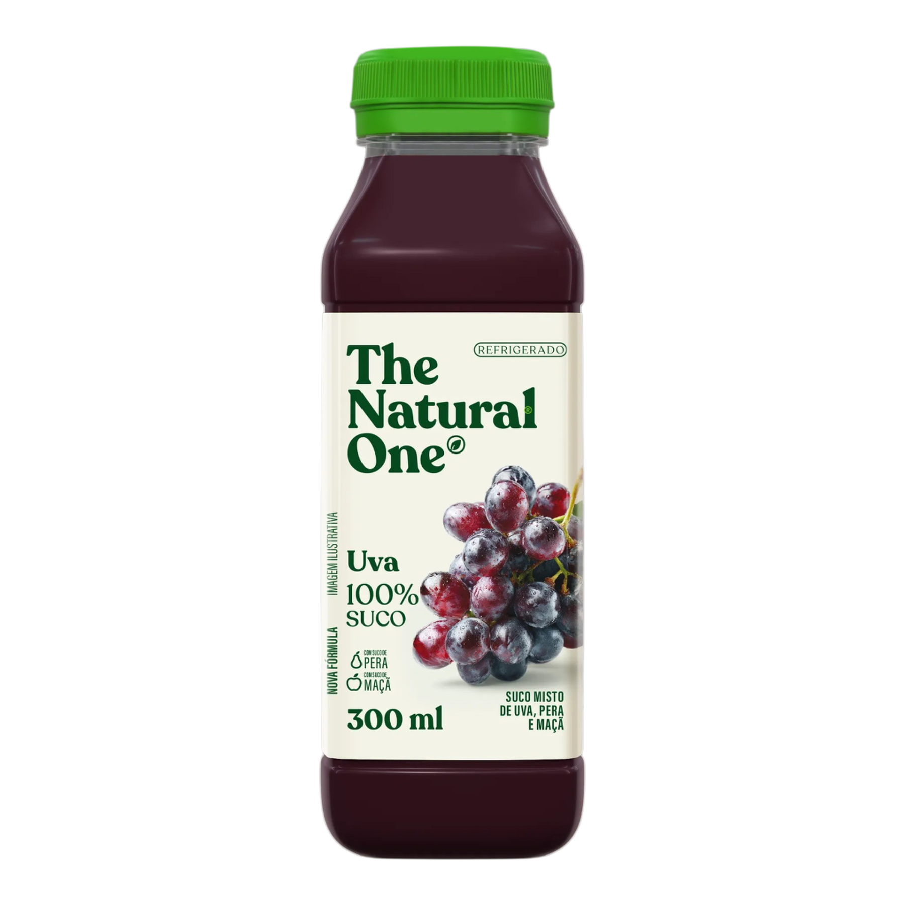 Suco Misto Uva The Natural One Refrigerado Garrafa 300ml