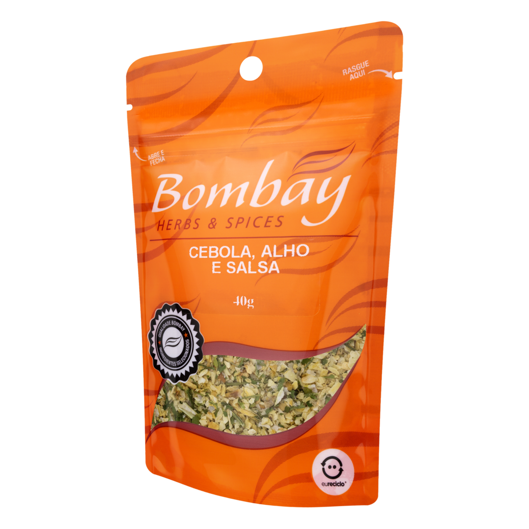 Cebola, Alho e Salsa Bombay Pouch 40g