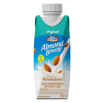 Bebida à Base de Amêndoa Original Blue Diamond Almond Breeze Caixa 250ml