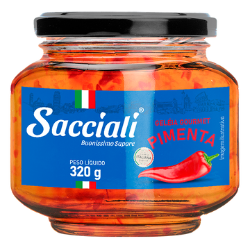 Geleia Gourmet de Pimenta Sacciali 320g