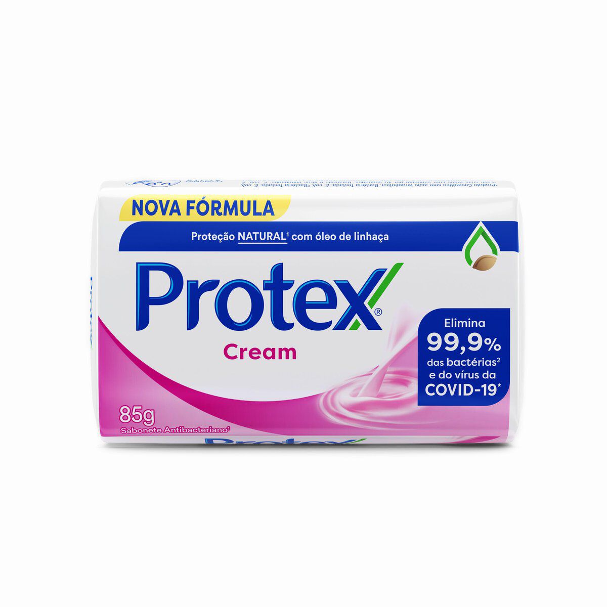Sabonete em Barra Antibacteriano Cream Protex Cartucho 85g