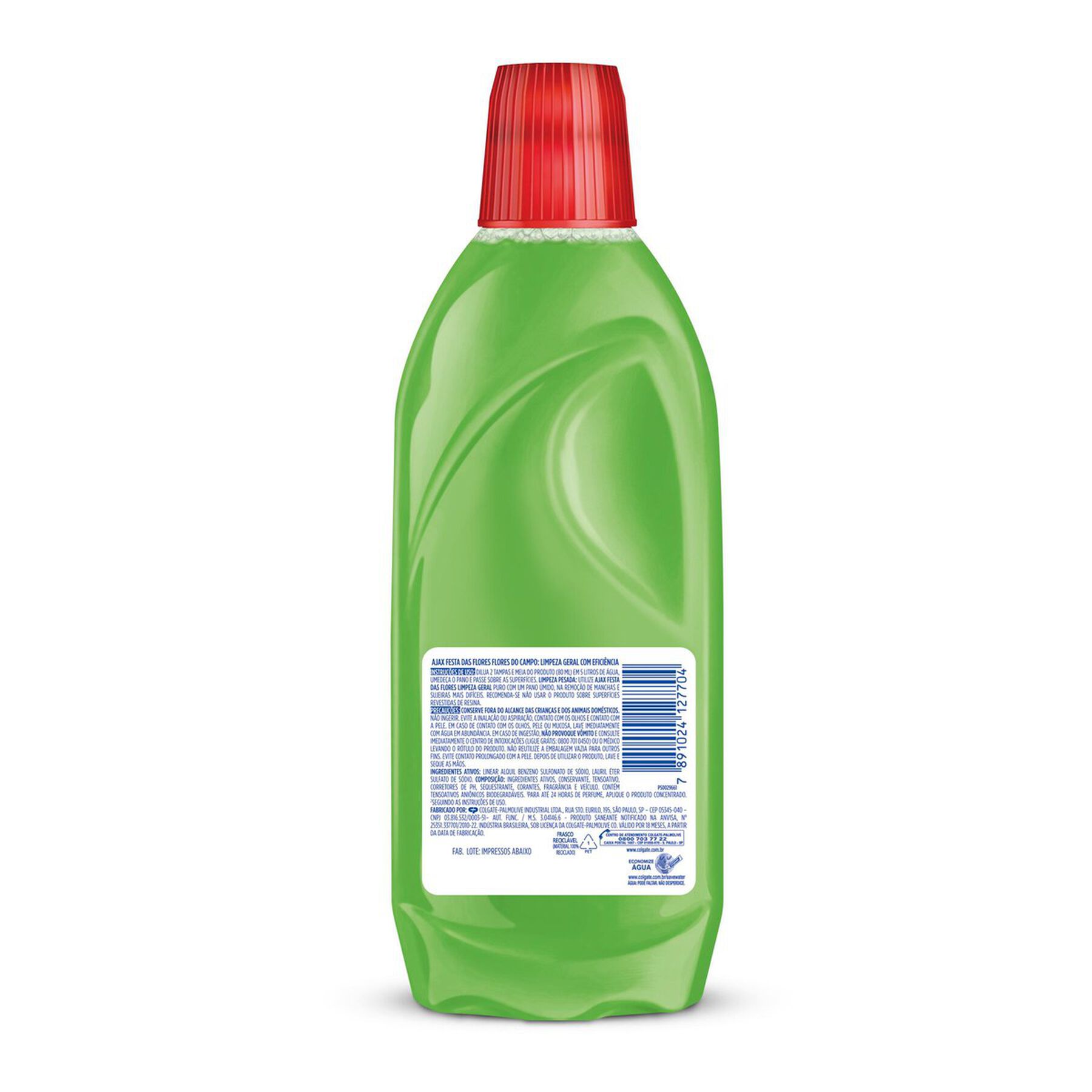 Limpador Perfumado Flores do Campo Festa das Flores Ajax Frasco 500ml