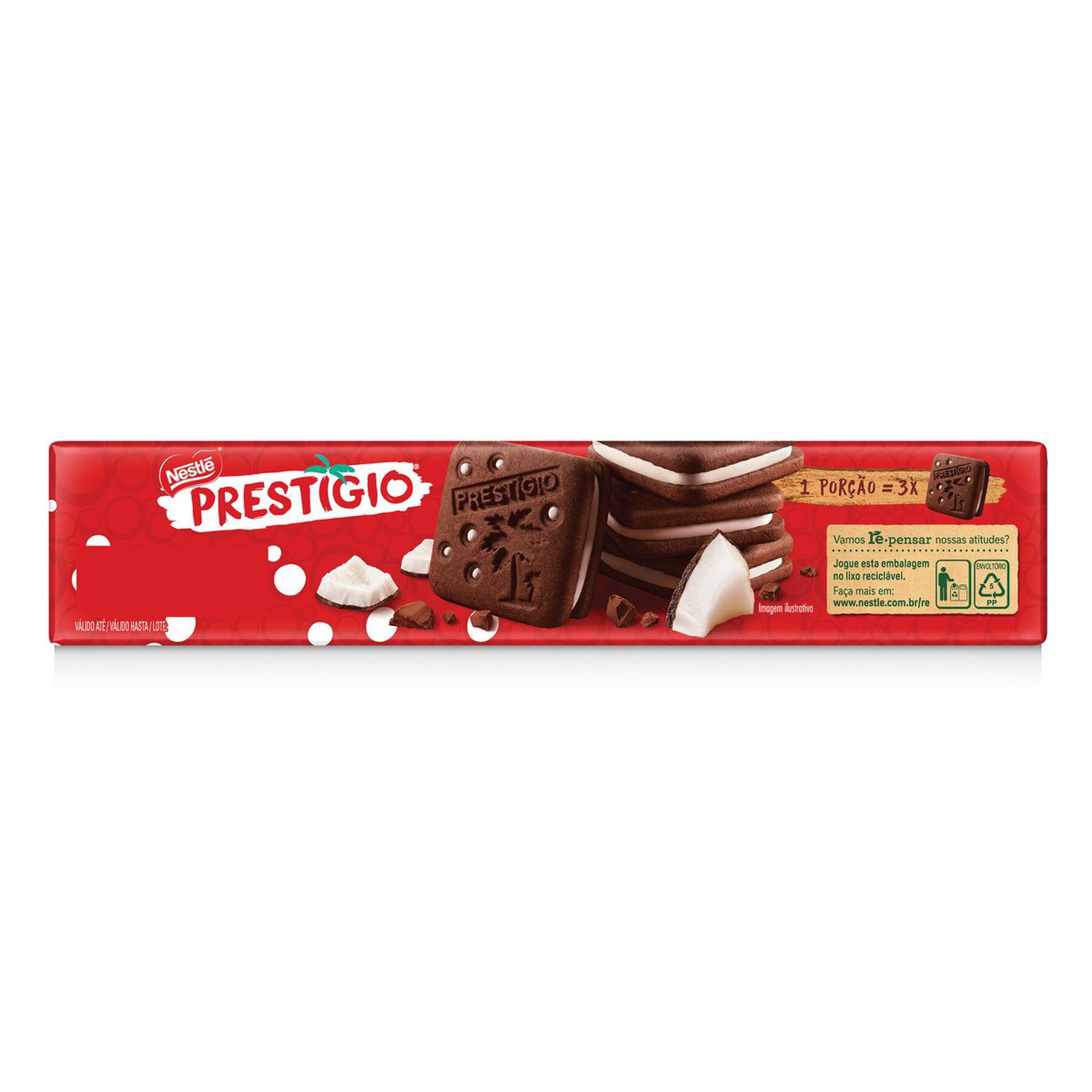 Biscoito Prestígio Nestlé Pacote 140g
