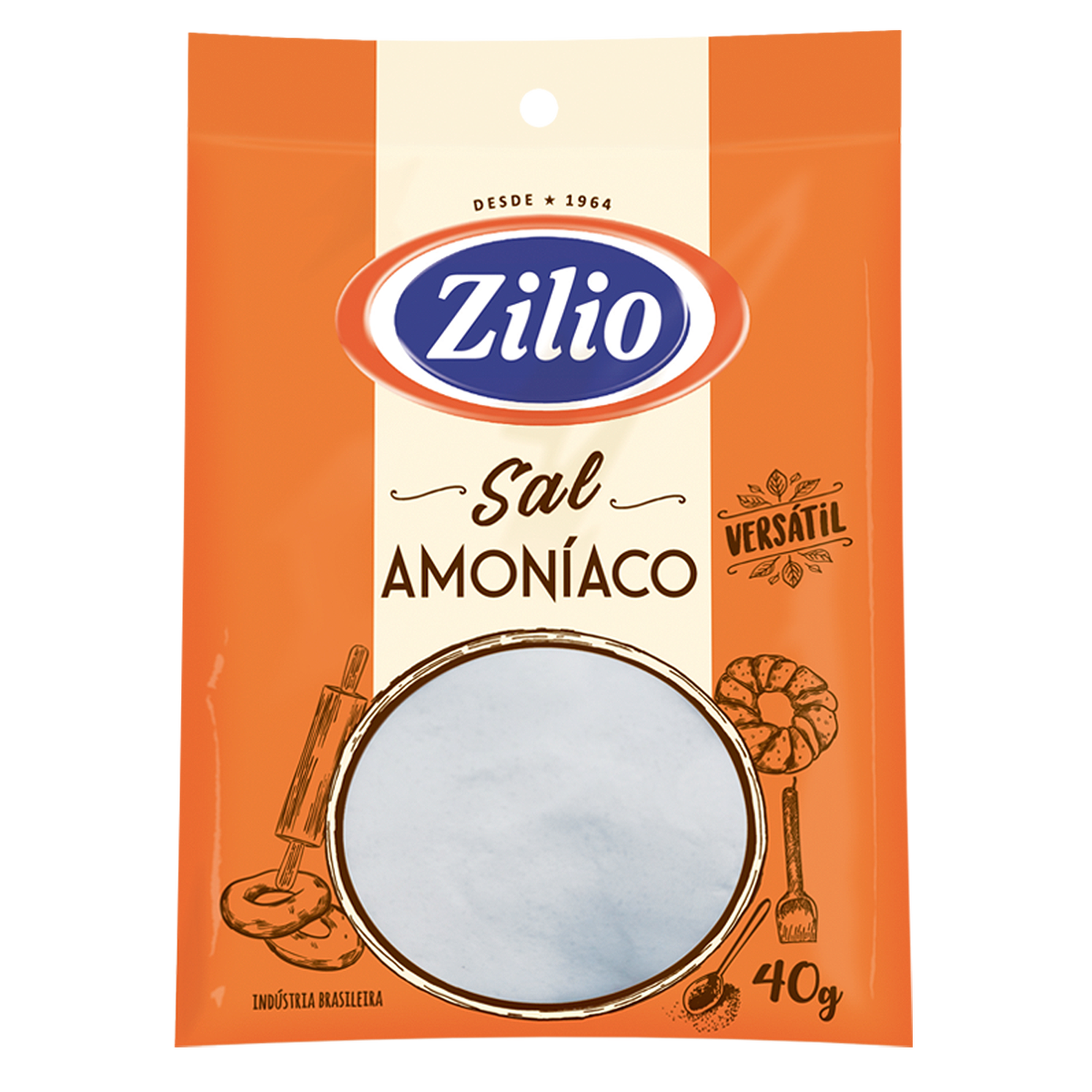 Sal Amon&iacute;aco Zilio 40g