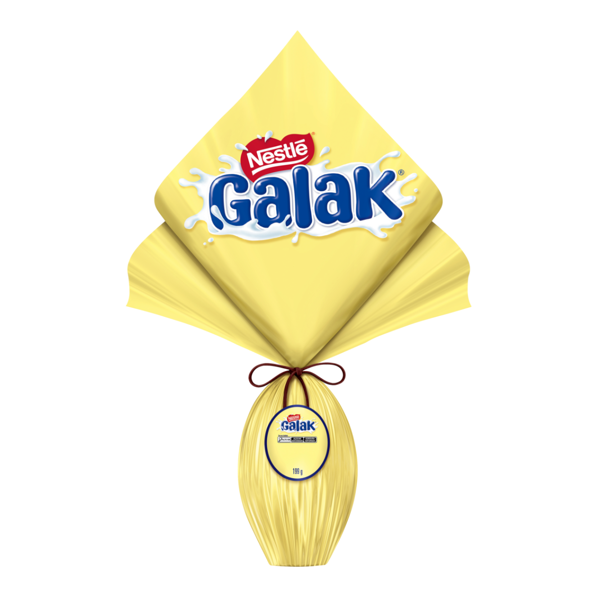 Ovo de P&aacute;scoa Branco Galak Nestl&eacute; 199g